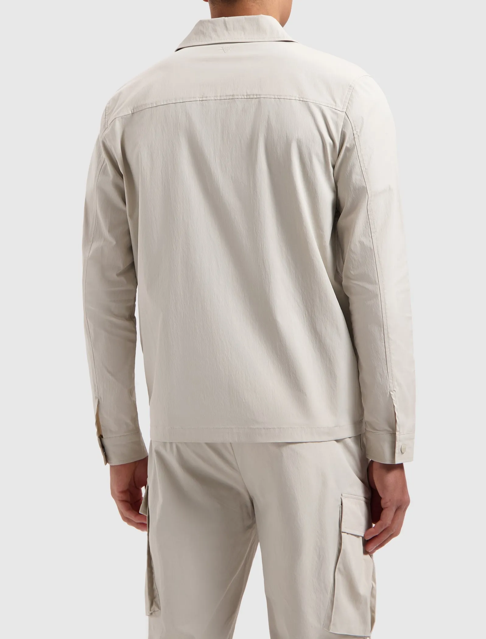 Pure Path Overshirt Zand