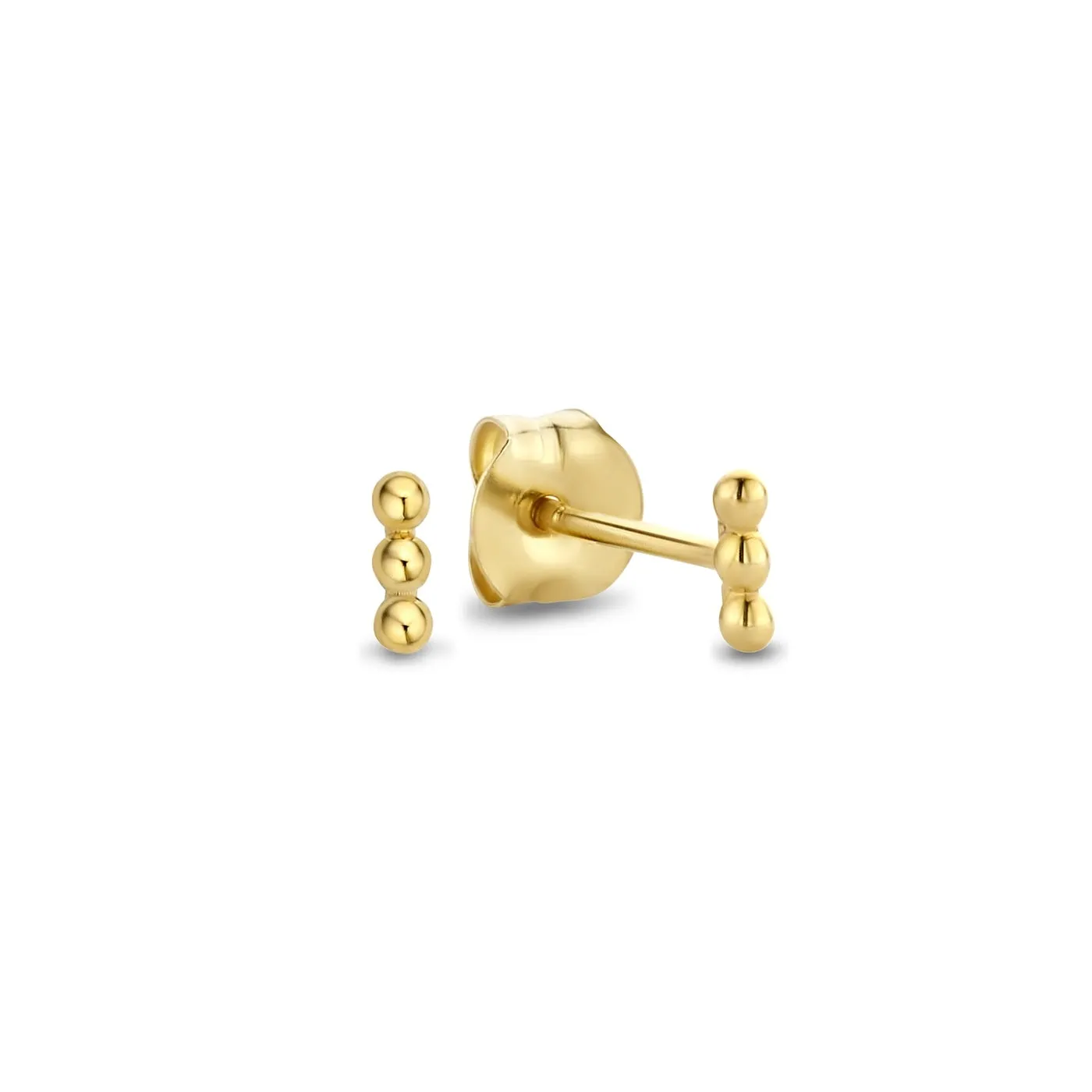 Rivoli Claire 14 karat gold ear studs