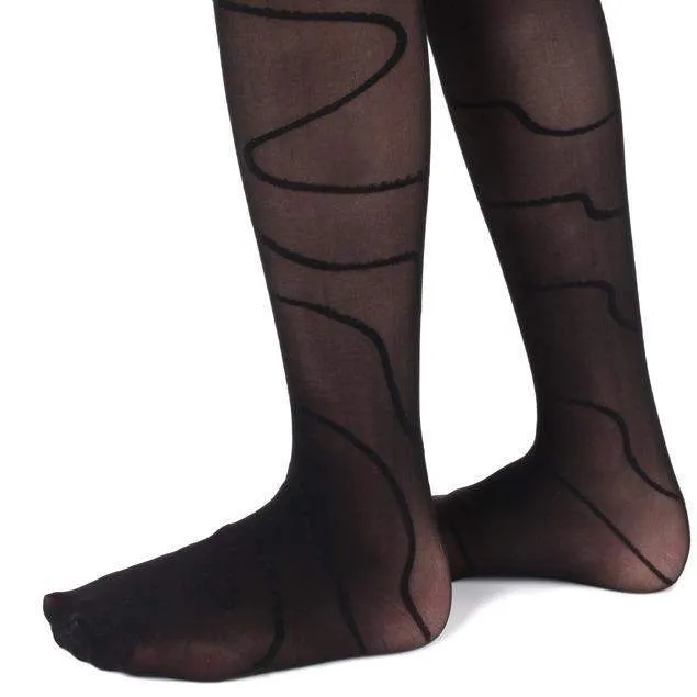 Serlei Whimsical Wave Designer Girls Tights Style: SLK-230