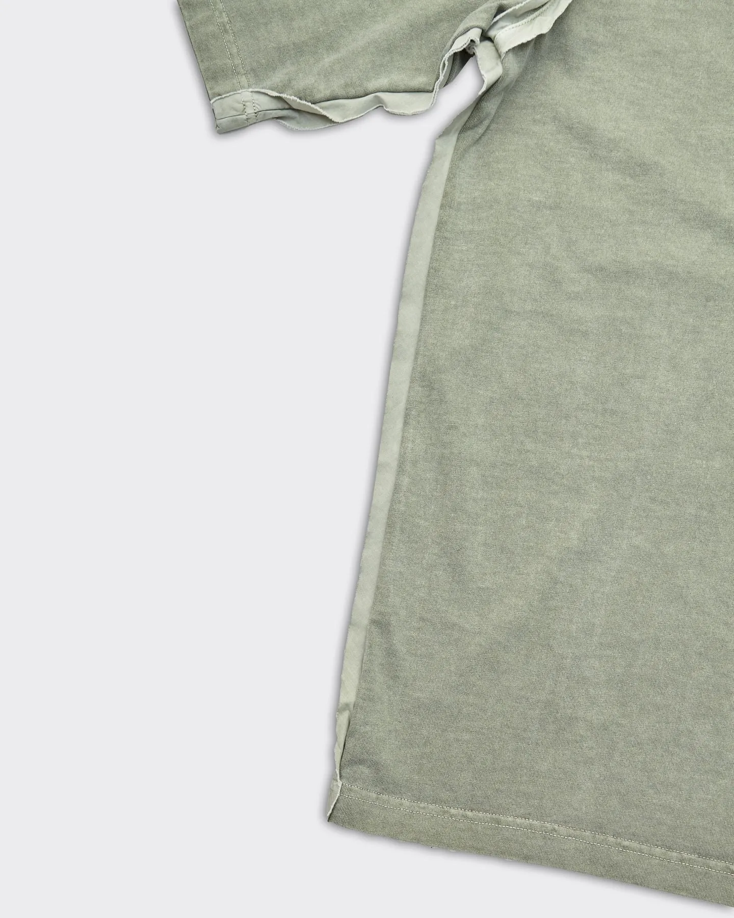 T-Shirt Facade Verde/Grigia