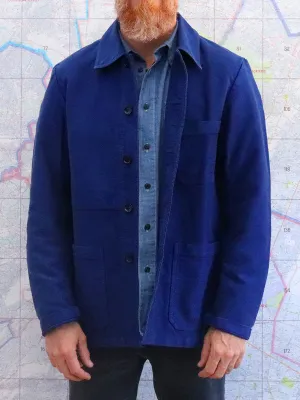 Vetra French Chore Jacket (Moleskin. Azul Indigo)